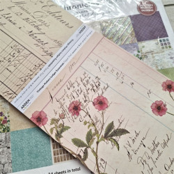 ARDEN Creative Studio Vintage Makers Ledger Essentials Paper Pad 15x20cm