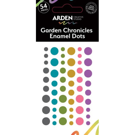 Arden Creative Studio Garden Chronicles Enamel Dots 54pz