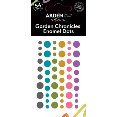 Arden Creative Studio Garden Chronicles Enamel Dots 54pz