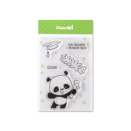 Timbro Clear-Mi 2702-CLEM-C Panda-stic Giugno