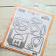 Fustelle Cut-Mi 88626-CML-F Critters Folder