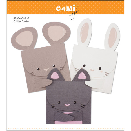 Fustelle Cut-Mi 88626-CML-F Critters Folder