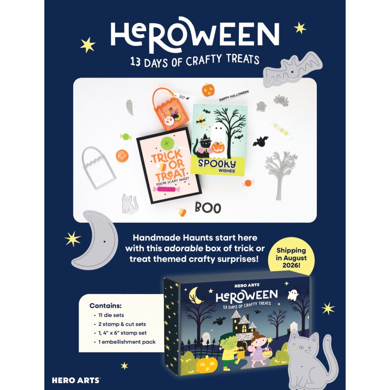 PRENOTAZIONE HEROween 13 Days of Crafty Treats 2026
