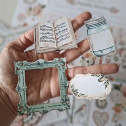 Mintay Papers Family Stories Paper Ephemera 40pz