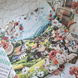 Mintay Papers Summer Highlands Paper Pad 20x20cm