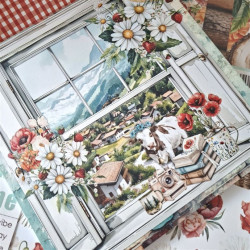 Mintay Papers Summer Highlands Paper Pad 20x20cm