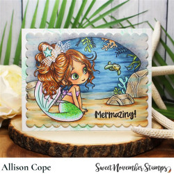 Sweet November Stamps Seabrina Clear Stamp