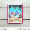 Sweet November Stamps Merwee Tide Dancers Clear Stamp