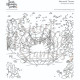 Sweet November Stamps Mermaid Throne Clear Stamp