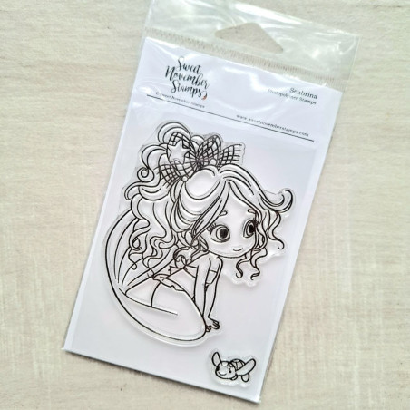 Sweet November Stamps Seabrina Clear Stamp