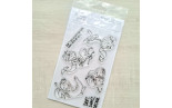 Sweet November Stamps Merwee Tide Dancers Clear Stamp