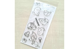 Sweet November Stamps More Mer Friends Clear Stamp