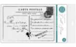 Craft Consortium The Collector Clear Stamps Old Postcard