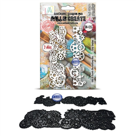 Aall&Create Cutting Dies 125 Cog Engine
