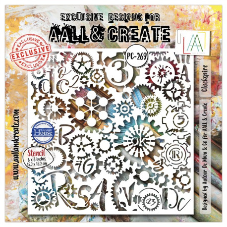 AALL & Create Stencil 269 Clockspire