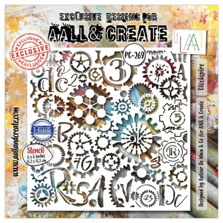 AALL & Create Stencil 269 Clockspire