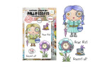 AALL & Create Stamp Set A7 1371 Gear Girl