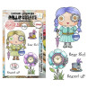 AALL & Create Stamp Set A7 1371 Gear Girl