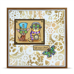 AALL & Create Stamp Set A7 1373 Precision Paws
