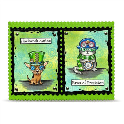AALL & Create Stamp Set A7 1373 Precision Paws