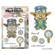 AALL & Create Stamp Set A7 1374 Time Tinker