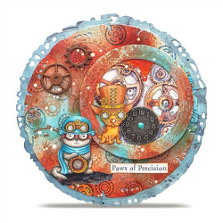 AALL & Create Stamp Set A7 1374 Time Tinker