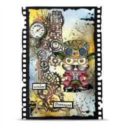 AALL & Create Stamp Set A7 1374 Time Tinker