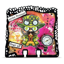AALL & Create Stamp Set A7 1374 Time Tinker
