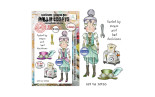 AALL & Create Stamp Set A7 1375 Steaming Dee