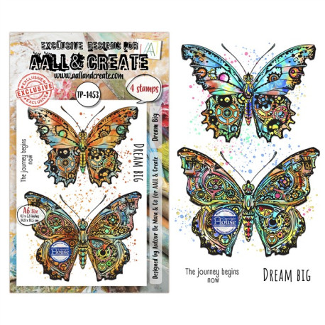 AALL & Create Stamp Set A6 1453 Dream Big