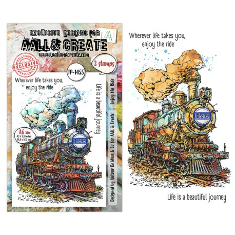 AALL & Create Stamp Set A6 1455 Enjoy The Ride