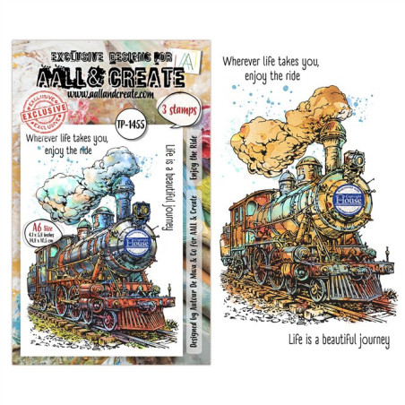 AALL & Create Stamp Set A6 1455 Enjoy The Ride