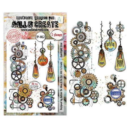 AALL & Create Stamp Set A6 1457 Gearlight Glow