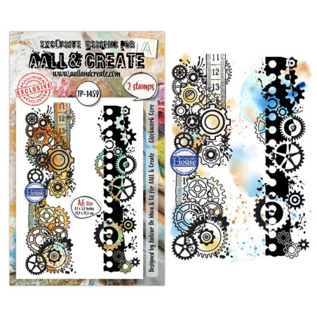AALL & Create Stamp Set A6 1459 Clockwork Core