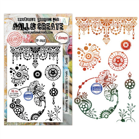 AALL & Create Stamp Set A6 1460 Cercle