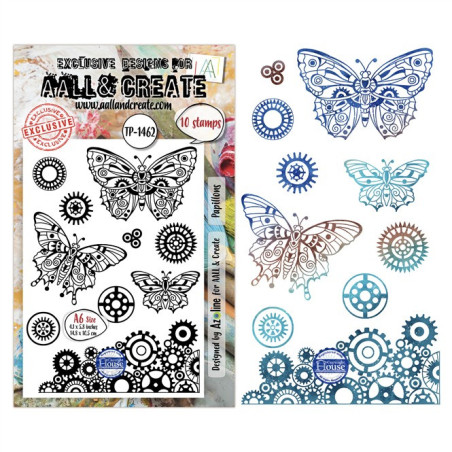 AALL & Create Stamp Set A6 1462 Papillons