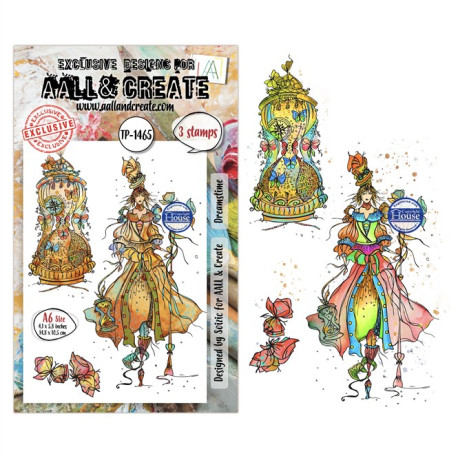 AALL & Create Stamp Set A6 1465 Dreamstime
