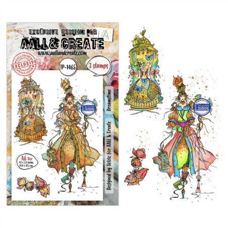 AALL & Create Stamp Set A6 1465 Dreamstime