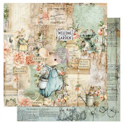 Prima Marketing Homegrown Paper Pad by The 3 Girls Tale 30x30cm