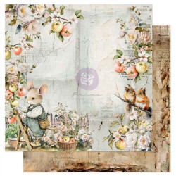 Prima Marketing Homegrown Paper Pad by The 3 Girls Tale 30x30cm