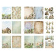 Prima Marketing Homegrown Paper Pad by The 3 Girls Tale 15x20cm