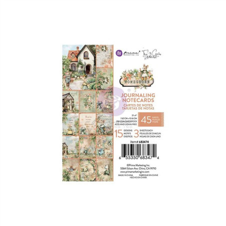 Prima Marketing Homegrown 3x4inch Journaling Cards by The 3 Girls Tale