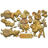 Prima Marketing Homegrown Decor Moulds Tiny Gardeners by The 3 Girls Tale