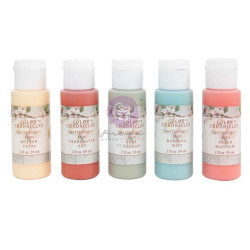 PRIMA MARKETING Homegrown Acrylic Paint Pack Color Chronicles 2 fl oz by The 3 Girls Tale 5pezzi