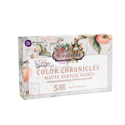 PRIMA MARKETING Homegrown Acrylic Paint Pack Color Chronicles 2 fl oz by The 3 Girls Tale 5pezzi