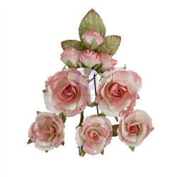 Prima Marketing Homegrown Flowers Garden Rose Blush by The 3 Girls Tale 10pz