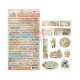 Prima Marketing Homegrown Chipboard Stickers by The 3 Girls Tale 60pz