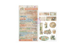 Prima Marketing Homegrown Chipboard Stickers by The 3 Girls Tale 60pz