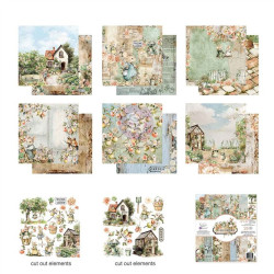 Prima Marketing Homegrown Paper Pad by The 3 Girls Tale 15x15cm