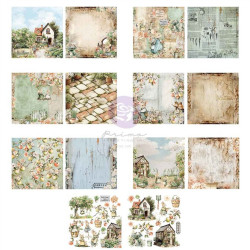 Prima Marketing Homegrown Paper Pad by The 3 Girls Tale 15x15cm